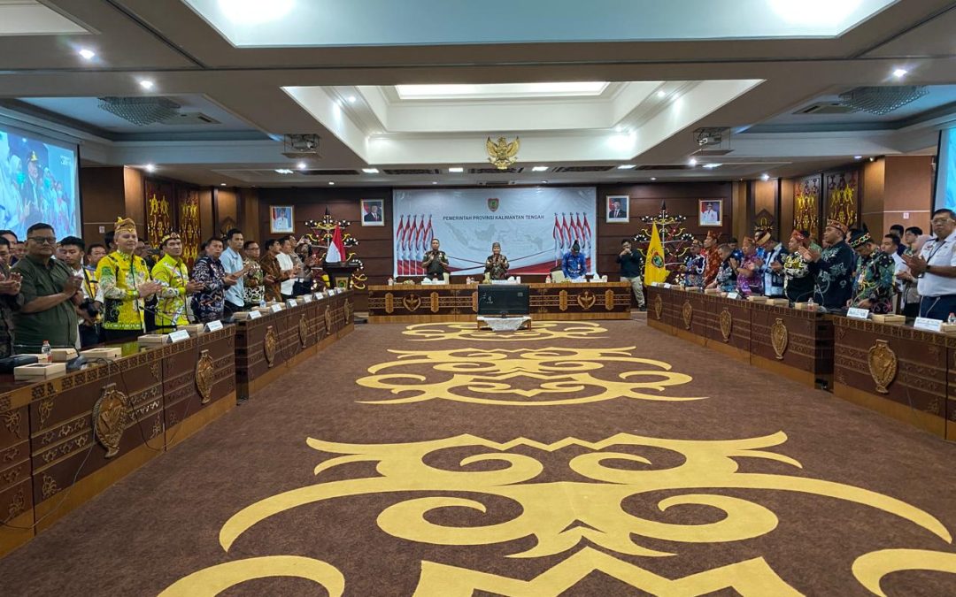 Bahas Pengaturan Lalu Lintas Ruas Jalan Palangka Raya – Kuala Kurun, Pemprov Kalteng Gelar Rakor Bersama StakeHolder Terkait