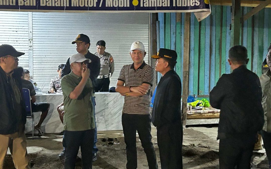 Bupati Gumas Dampingi Gubernur Kalteng saat Pantau Posko Terpadu Jalan Palangka Raya–Kuala Kurun