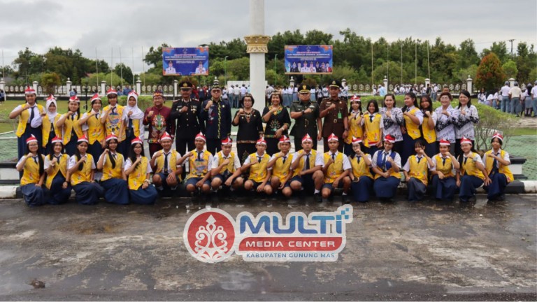 Pemkab Gumas Gelar Upacara Hardiknas Tahun 2025