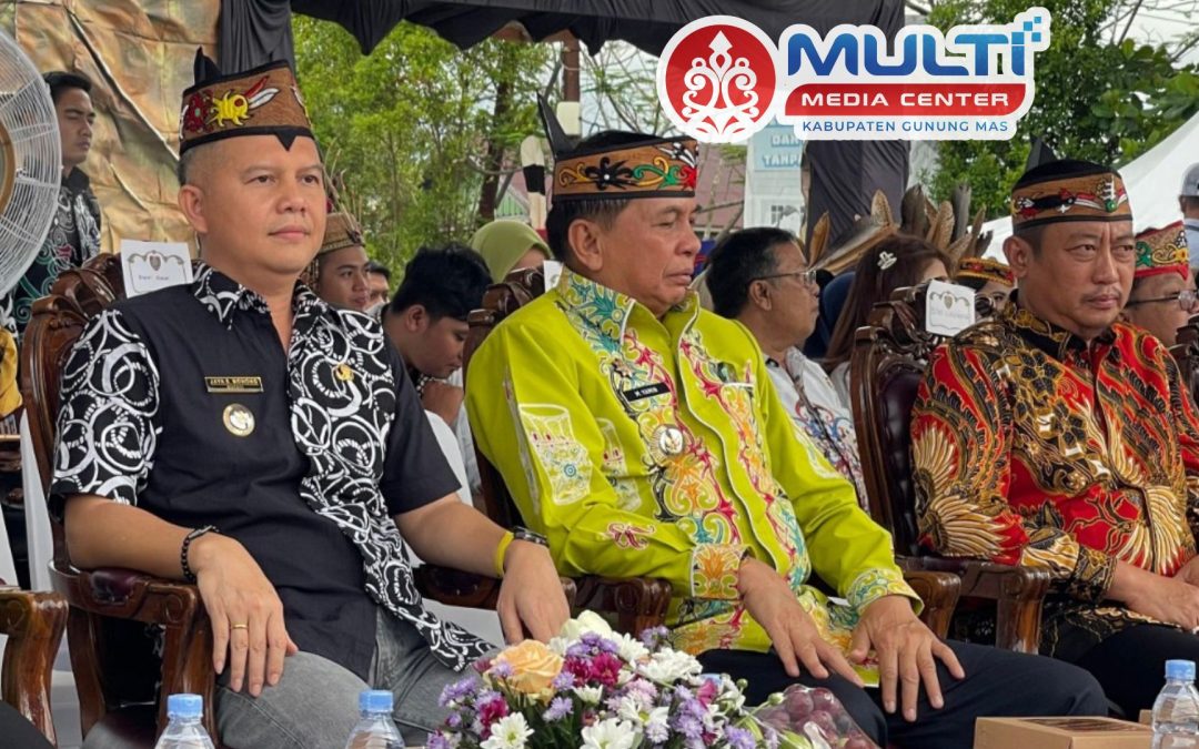 Bupati Gunung Mas Saksikan Launching Kapal Wisata Susur Sungai di Palangka Raya