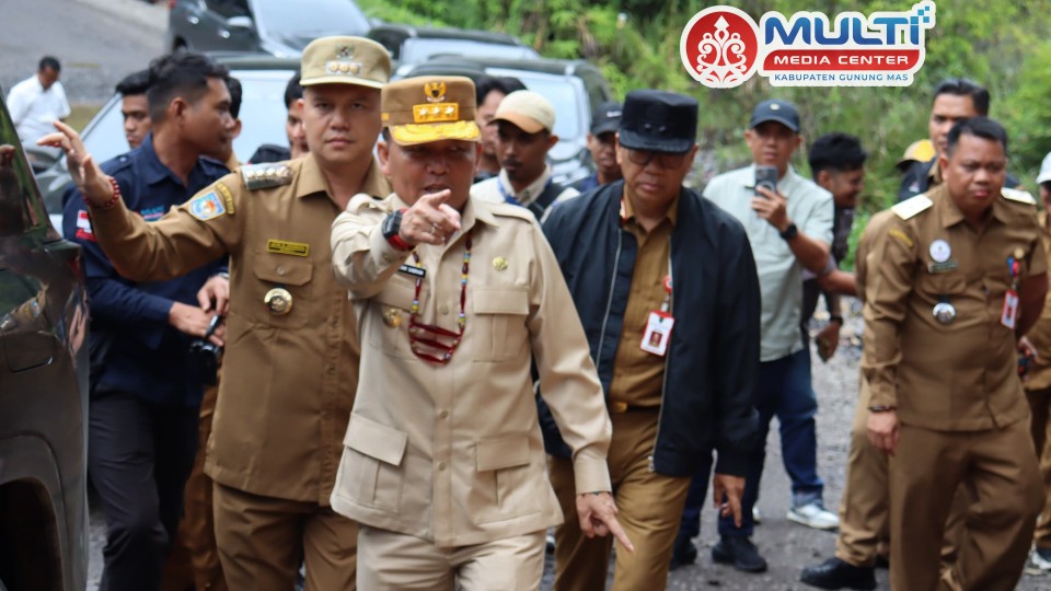 Bupati Gunung Mas Apresiasi Gubernur Kalteng Tinjau Peningkatan Jalan Kurun–Palangka Raya