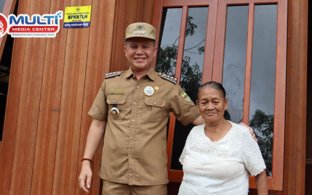 Program 100 Hari Kerja Bupati Gumas, 24 Unit Rumah Tidak Layak Huni Telah Selesai Dibedah