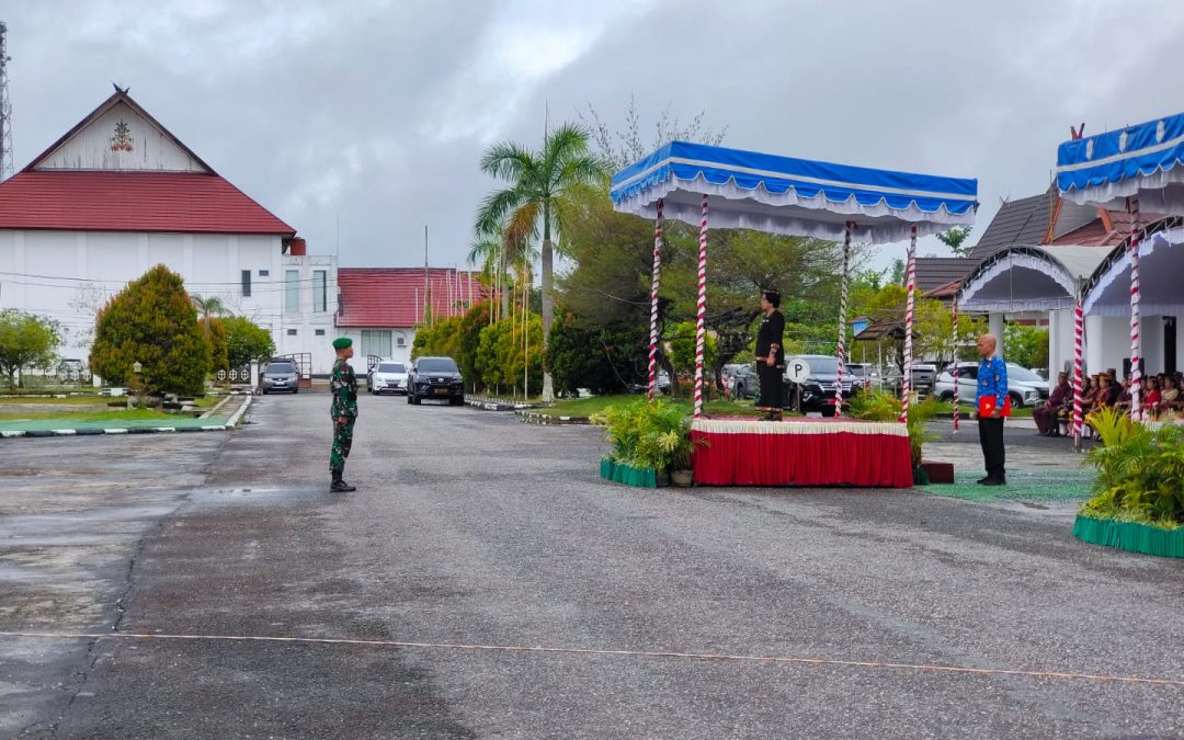 Wabup Gumas Pimpin Upacara Peringatan Hari Lahir Pancasila