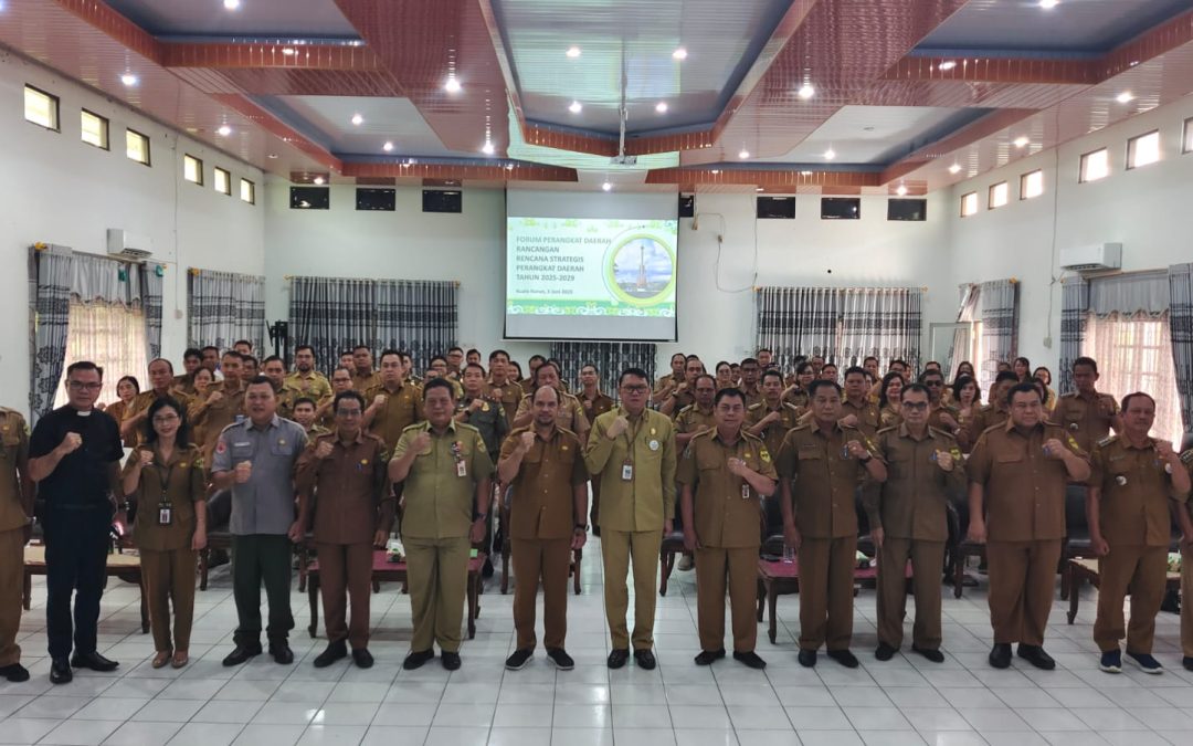 Sekda Gumas Buka Forum Perangkat Daerah Rancangan Rencana Strategis Perangkat Daerah Tahun 2025-2029