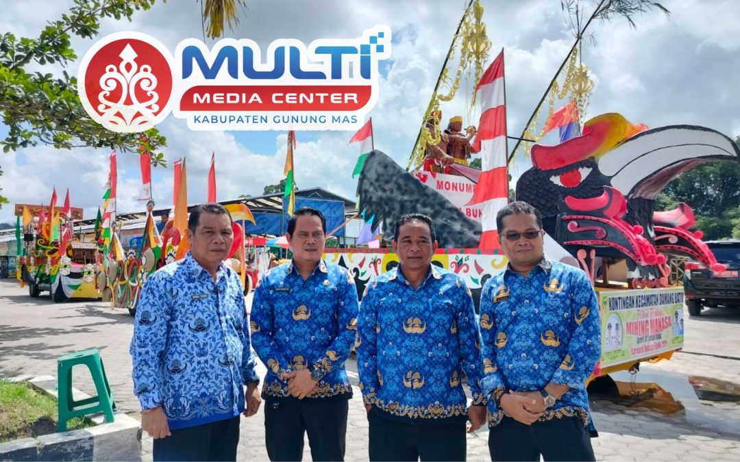 Disbudpar Gunung Mas Persiapkan Pembukaan Pawai Karnaval Budaya Hari Ini