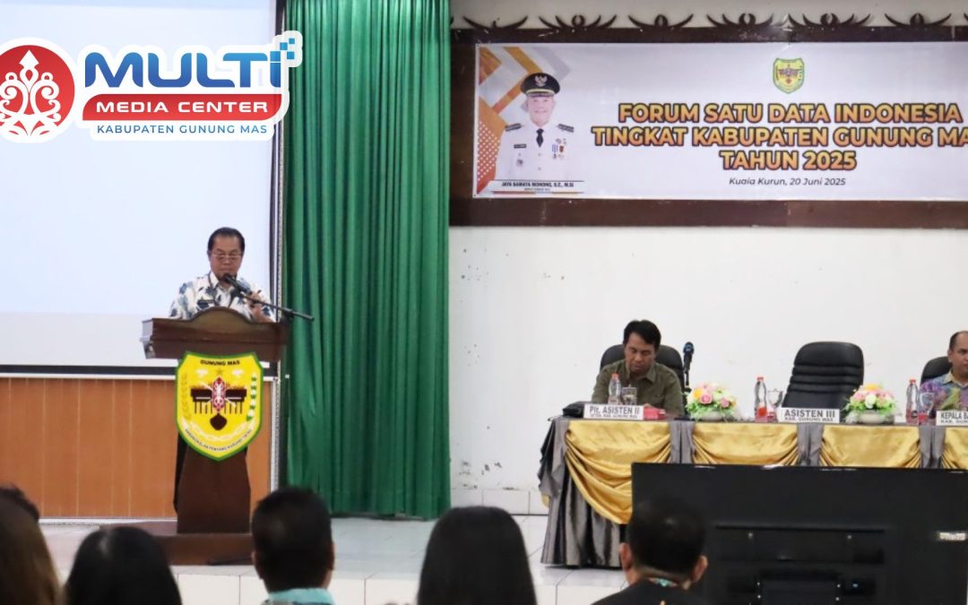 Pemkab Gumas Tuntaskan Tahap Pemeriksaan Data SDI, Menuju Penyebarluasan Data Sektoral yang Akurat