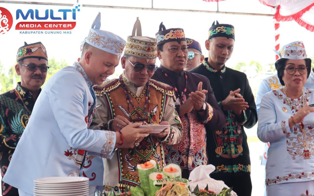 Gubernur Kalteng Hadiri Upacara HUT ke-23 Kab. Gunung Mas, Tegaskan Komitmen Bangun Infrastruktur Berkeadilan