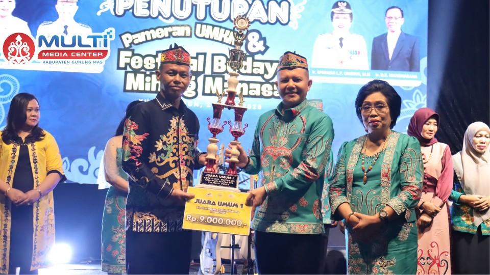 Kecamatan Kurun Raih Juara Umum Festival Budaya Mihing Manasa 2025, Piala Bergilir Resmi Jadi Milik Tetap