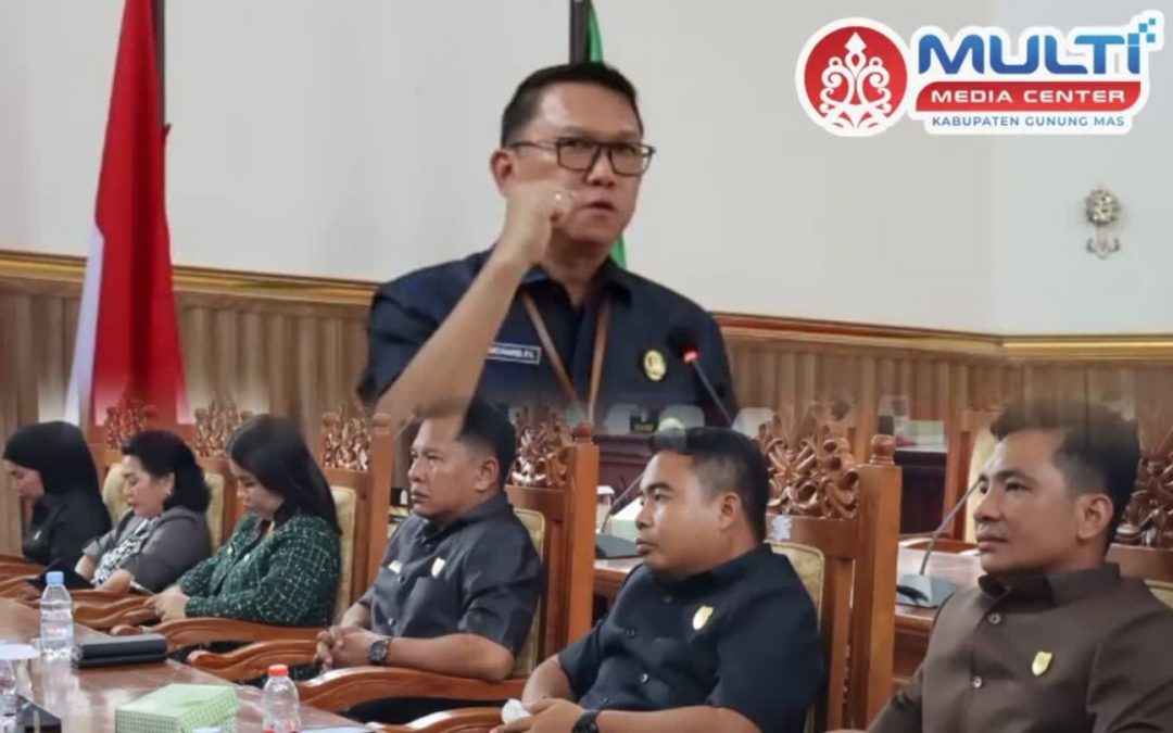 Pemkab Gunung Mas Sampaikan Tanggapan Resmi atas Pandangan Fraksi DPRD Terkait Raperda Pertanggungjawaban APBD TA 2024