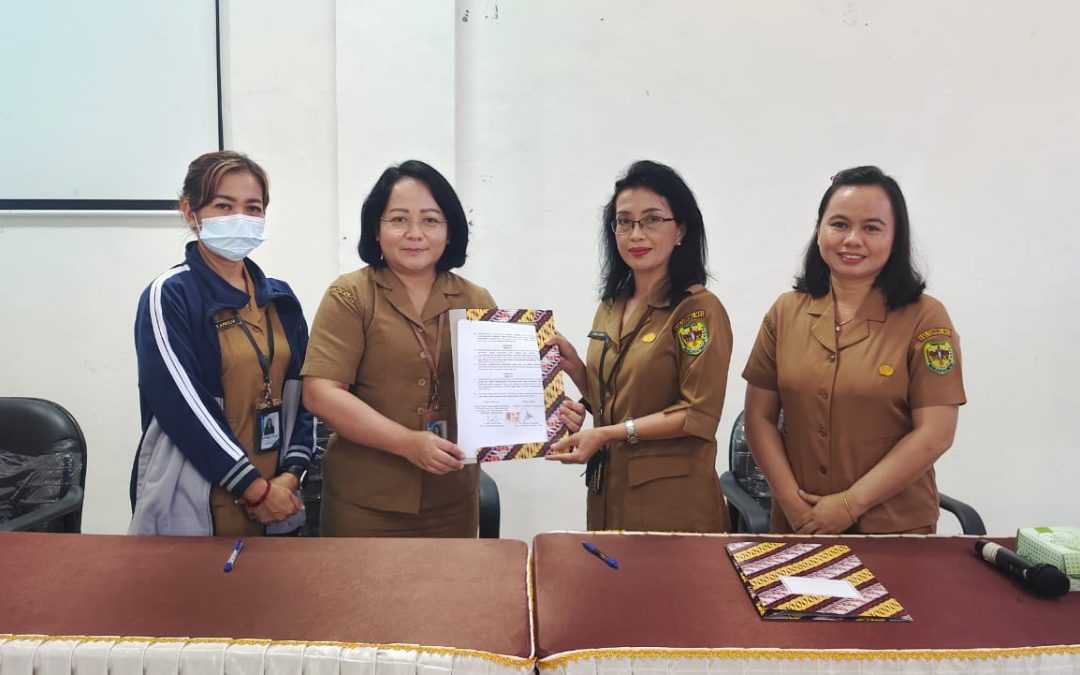 Dinas P2KBP3A dan RSUD Kuala Kurun Teken Kerja Sama Penanganan Korban Kekerasan Perempuan dan Anak