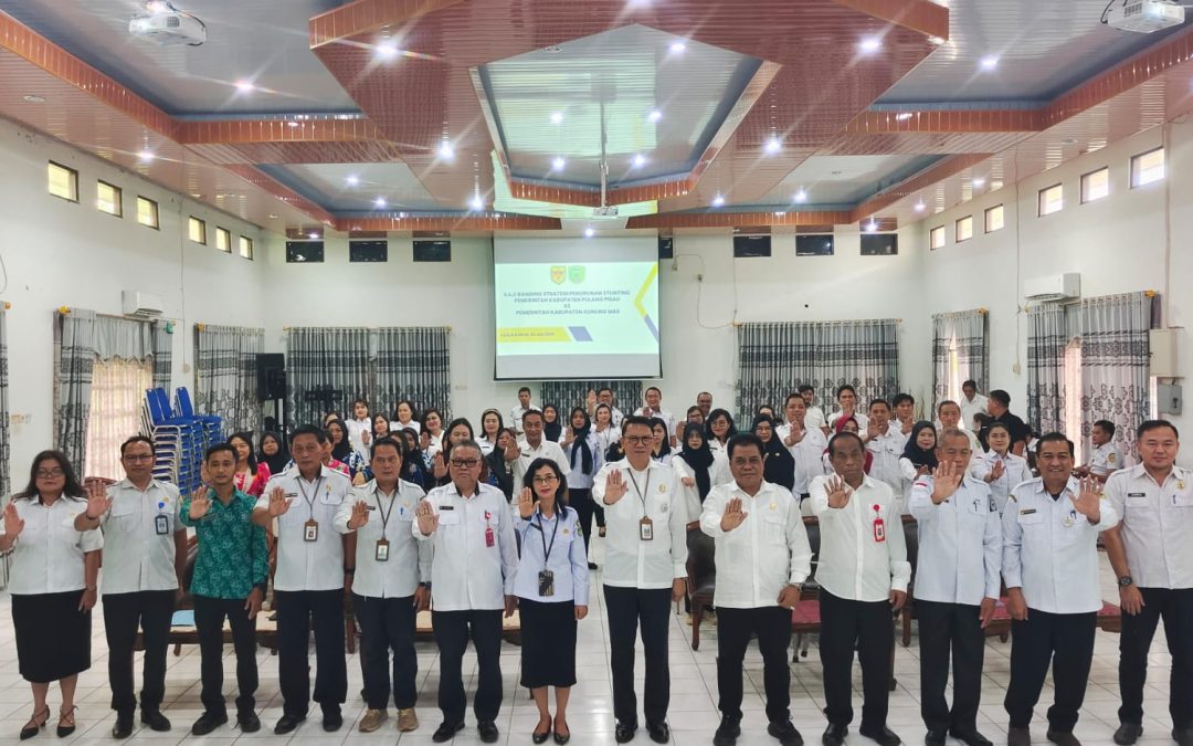 TPPS Pulang Pisau Kunjungi Kabupaten Gunung Mas, Bahas Strategi Penurunan Stunting