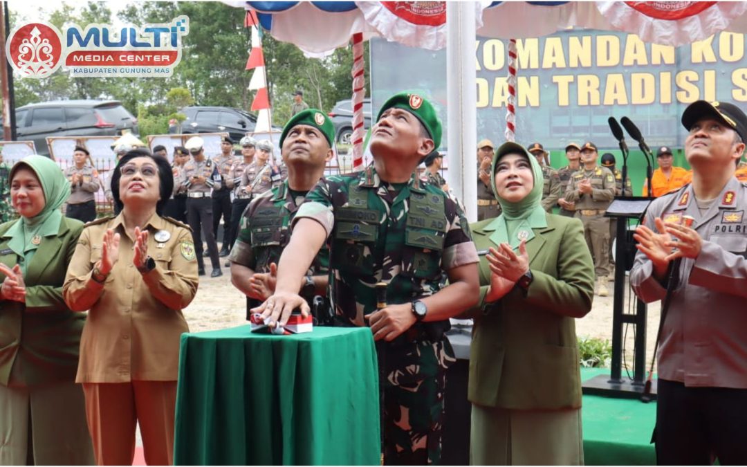 Danrem 102/PJG Resmikan Kodim 1018/Gunung Mas, Letkol Inf. Akhmad Rahmatullah Resmi Jabat Dandim