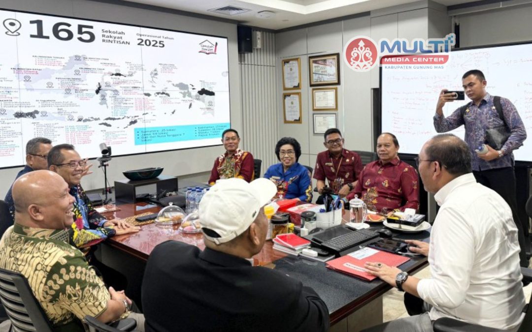 Pemkab Gunung Mas Konsultasi ke Kemensos, Bahas Launching Sekolah Rakyat