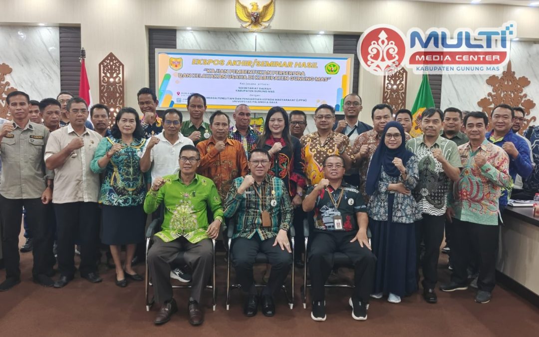 Pemkab Gunung Mas Dorong Pembentukan Perseroda: Strategi Memperkuat Ekonomi Lokal Berbasis Potensi Daerah