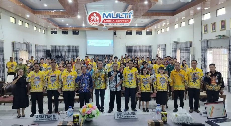 BKPSDM Gelar Sosialisasi Penyusunan Dokumen HCDP Pemerintah Kab. Gunung Mas Tahun 2025