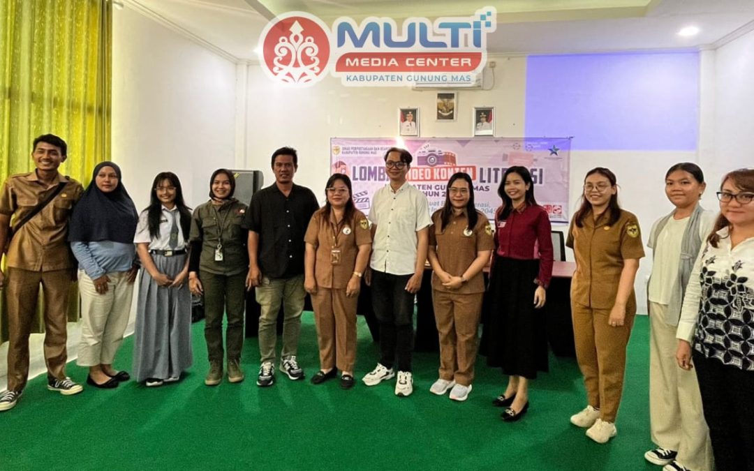 Dispursasip Gunung Mas Umumkan Juara Kontes Video Konten Literasi Digital