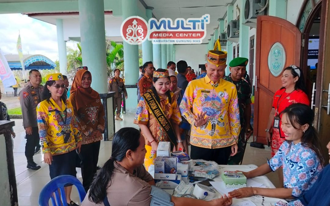 Pemeriksaan Kesehatan Gratis Meriahkan Peringatan HAN ke-41 dan Harganas ke-32 di Gunung Mas