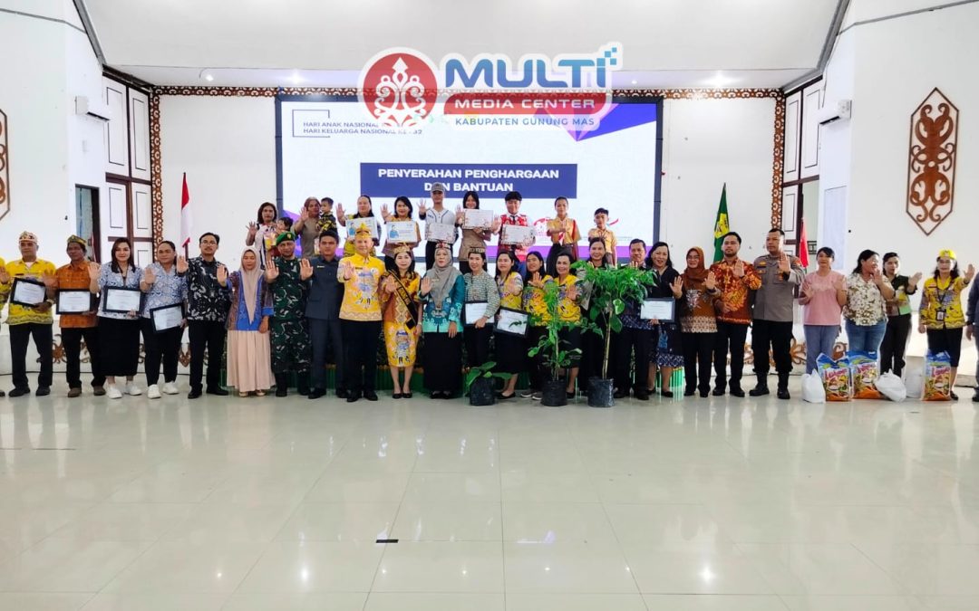 Bupati Gunung Mas Buka Peringatan HAN ke-41 dan Harganas ke-32 Tingkat Kabupaten