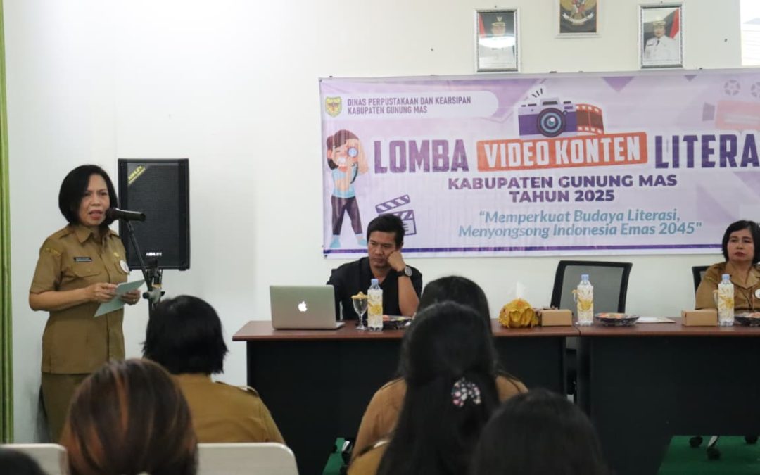 Dinas Perpustakaan Dan Kearsipan Gelar Kontes Video Literasi Tahun 2025 Di Gumas