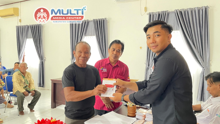 Dinsos Gunung Mas Salurkan Bantuan PKH untuk 113 Penerima di Kec.Kurun