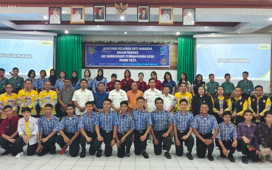 BNN Provinsi Kalimantan Tengah Gelar Pelatihan Relawan Anti Narkoba di Gunung Mas