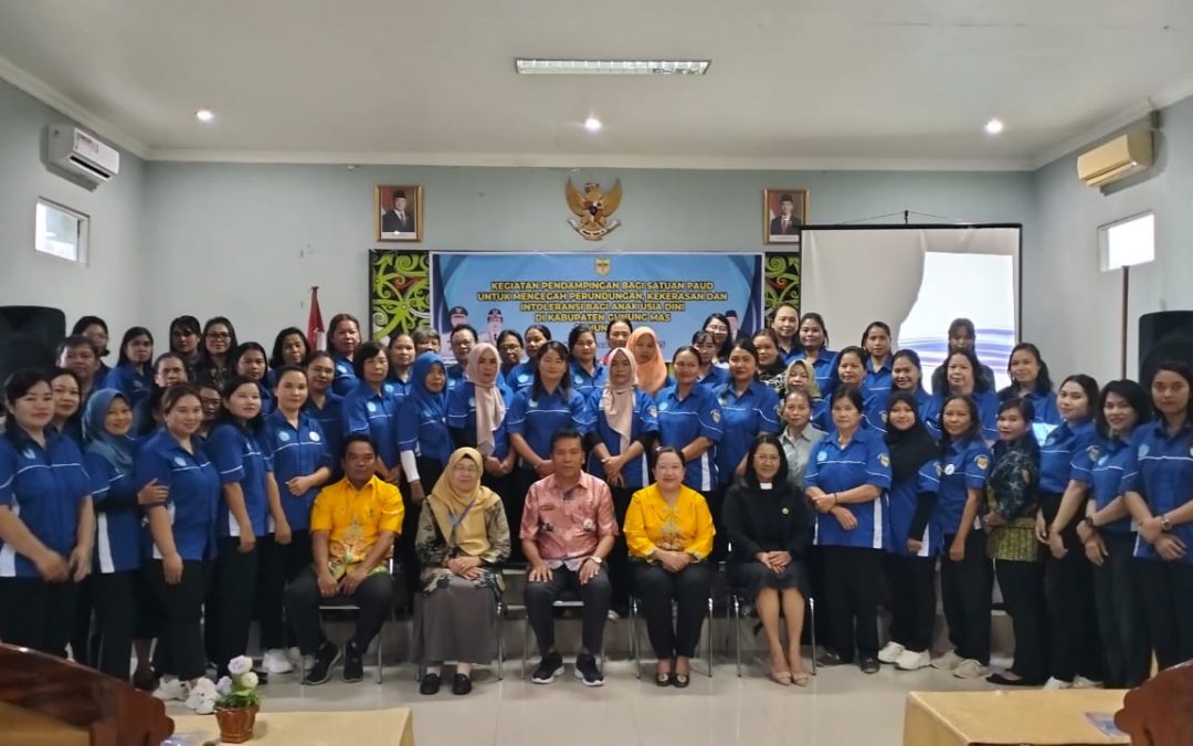 Pemkab Gunung Mas Gelar Pendampingan Pencegahan Perundungan di Satuan PAUD
