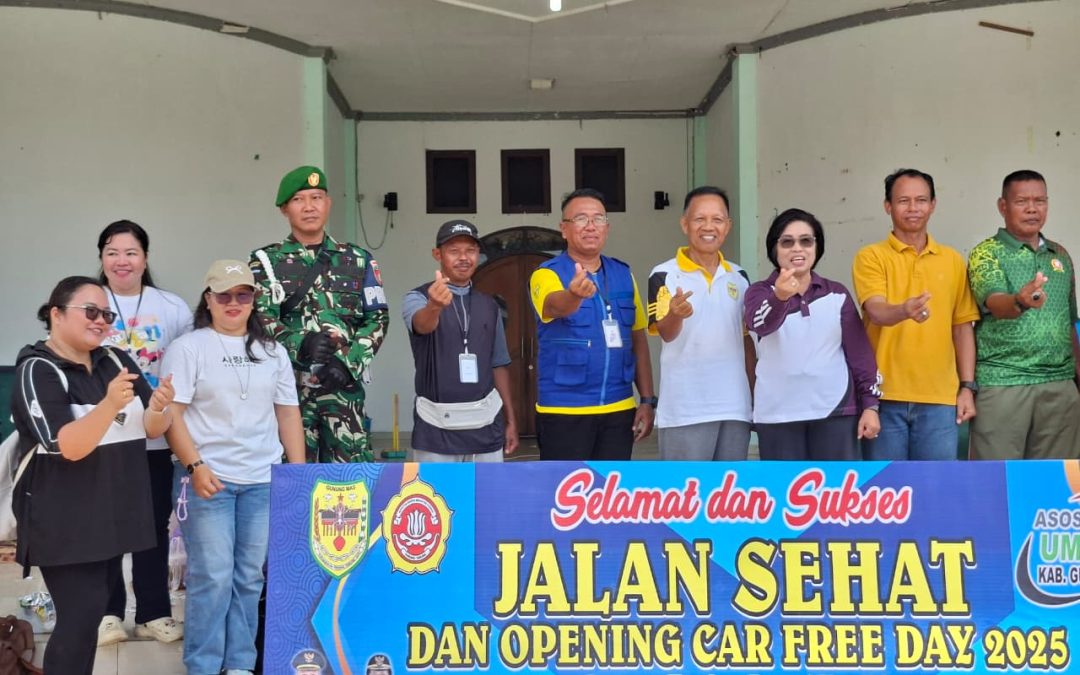 Car Free Day Perdana di Kuala Kurun Semarak, Wabup Ajak Warga Hidup Sehat dan Dukung UMKM Lokal