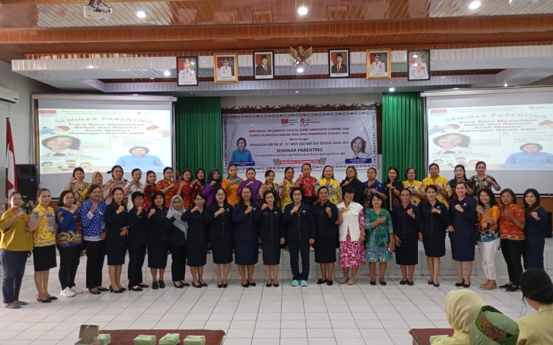 Peringatan Hari Ibu Ke-97 Dan Hari AIDS Sedunia 2025, GOW Gumas dan KPA Gelar Seminar Parenting