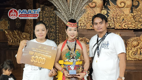 Lewat Tarian “Pangkalima Nyai Balau” Guru Gunung Mas Torehkan Prestasi Gemilang di Festival Asia