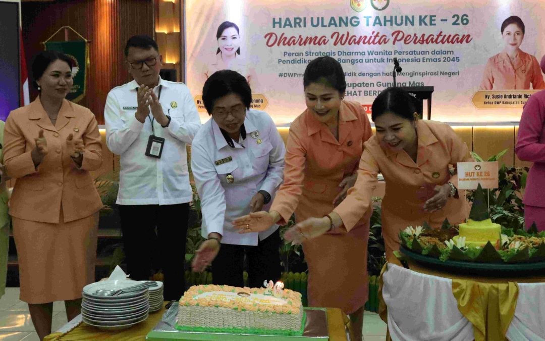 Ketua TP-PKK Gumas Hadiri HUT DWP ke-26 Tahun di Gumas