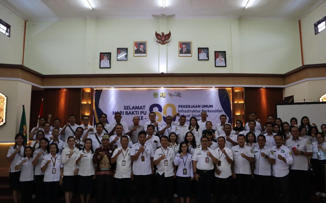 Peringati Hari Bakti Pekerjaan Umum (PU) ke-80, Pemkab Gumas Tekankan Pentingnya Infrastruktur yang Kuat, Merata, dan Berkeadilan