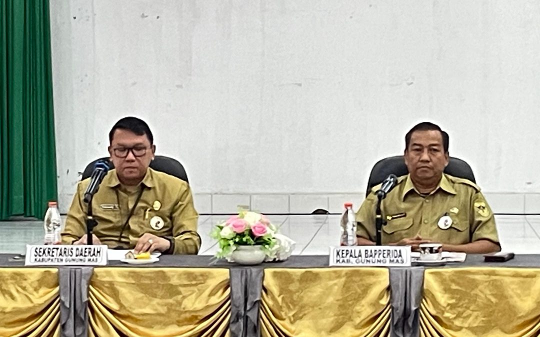 Pemkab Gunung Mas Gelar Rapat Pemantauan dan Evaluasi TPB/SDGs 2025
