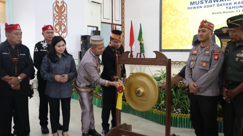 Musda ke-III DAD Digelar, Bupati Gunung Mas Tekankan Pentingnya Pelestarian Budaya Adat