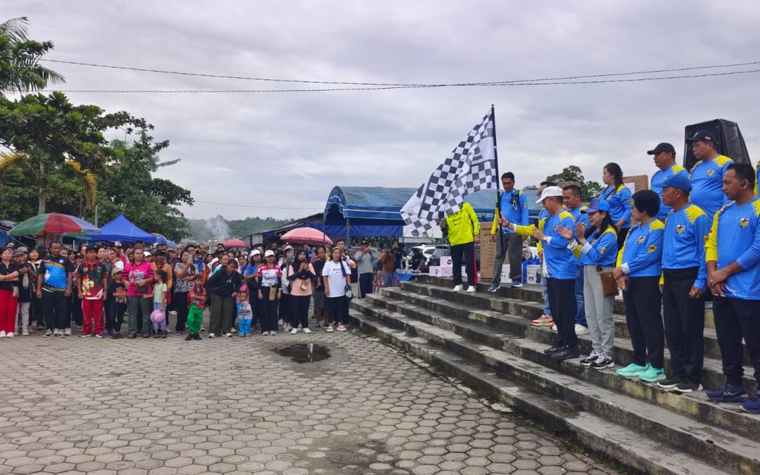 KNPI Gunung Mas Gelar Jalan Sehat, Semarakkan Semangat Kebersamaan dan Hidup Sehat