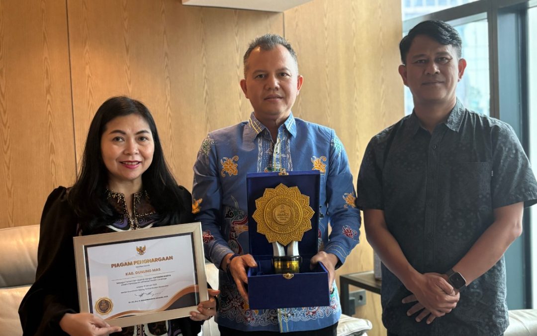 Pemkab Gunung Mas Raih UHC Awards 2026 Kategori Madya, Capaian UHC Tembus 100 Persen