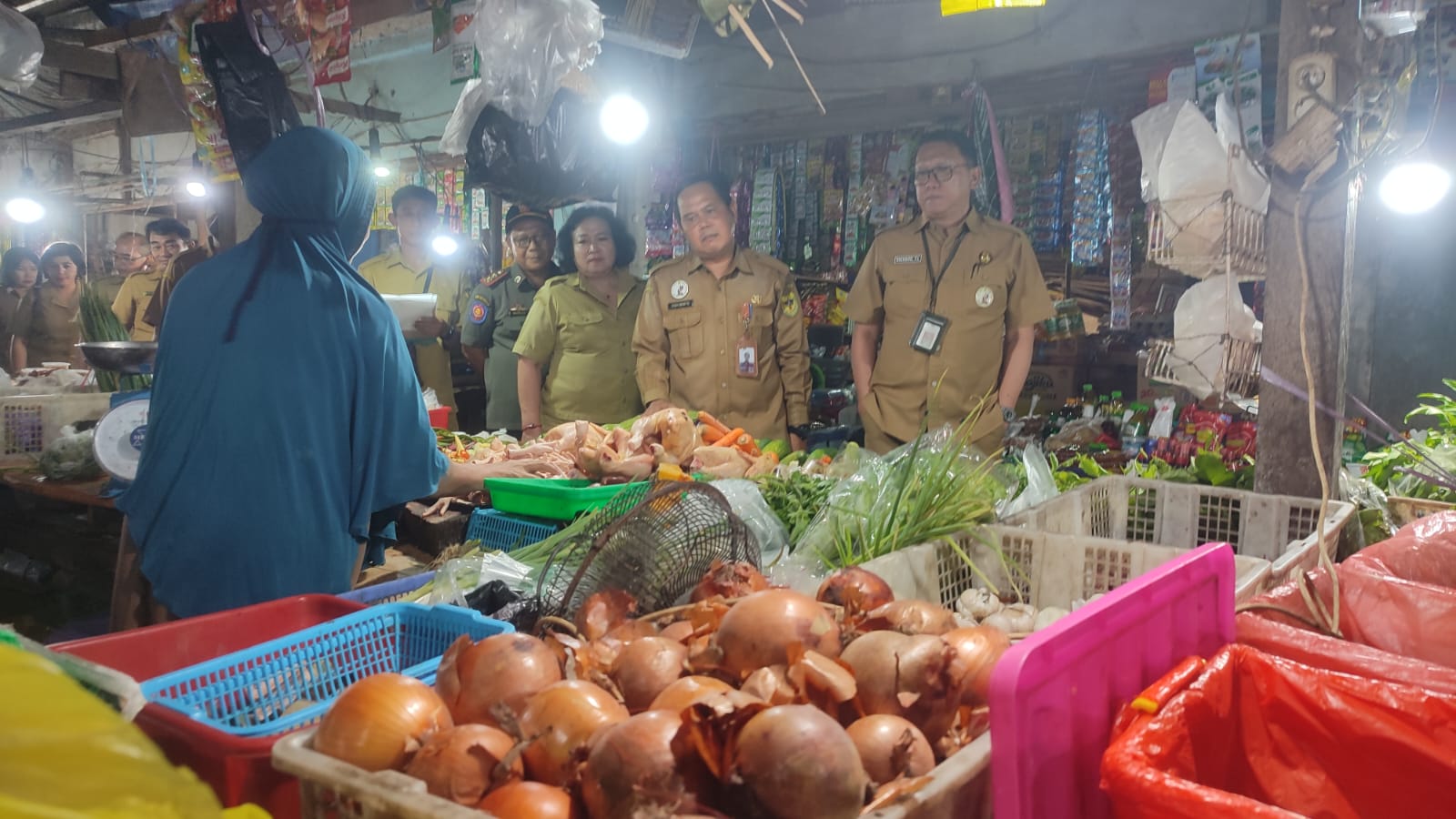 Pemkab Gunung Mas Pantau Harga dan Ketersediaan Pangan Pasca Lebaran