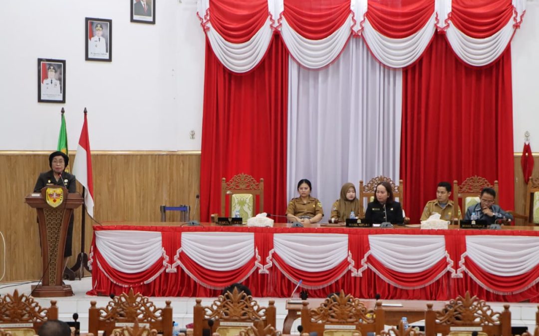 Wabup Gunung Mas Hadiri Rapat Paripurna DPRD, Sampaikan Apresiasi atas Rekomendasi LKPJ 2025