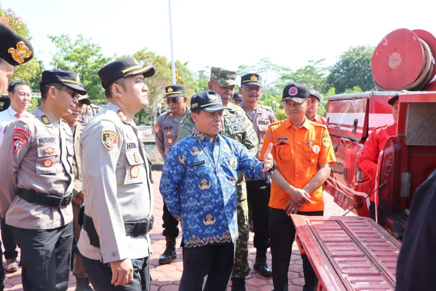 Gunung Mas Gelar Apel Kesiapsiagaan Karhutla, Sinergi Lintas Sektor Ditingkatkan
