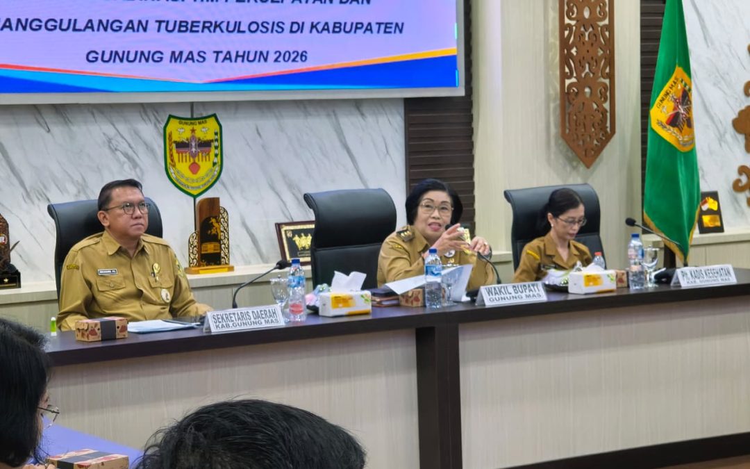 Wabup Gumas Pimpin Rakor Tim Percepatan Penanggulangan TBC, Targetkan RAD Rampung Agustus 2026